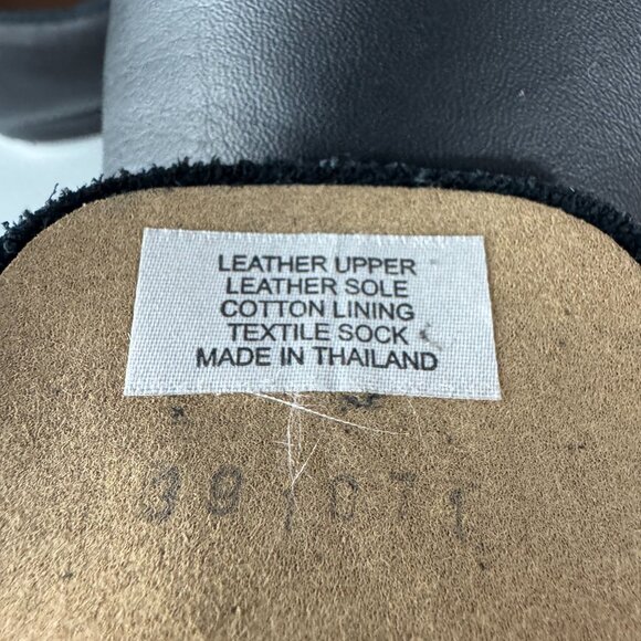 NIB Bloch Black Leather Tap Shoes Lace Up Dance with Techno Tap, Size 11 - Picture 12 of 13